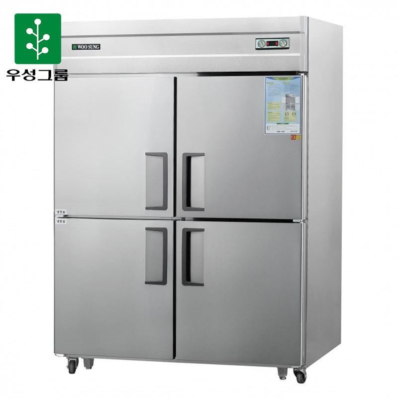 우성 직냉식 55박스 수직냉동장 (내부스텐/아날로그) A/S 영업용 카페