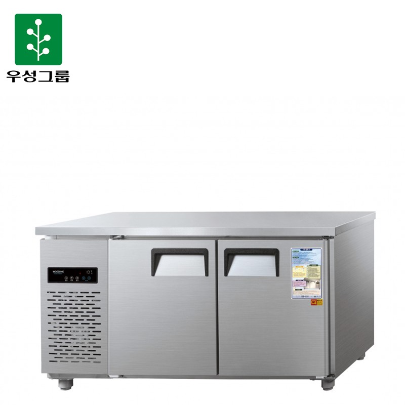우성 직냉식 보냉 5자 테이블 냉동장 (내부스텐/디지털) A/S 영업용 카페