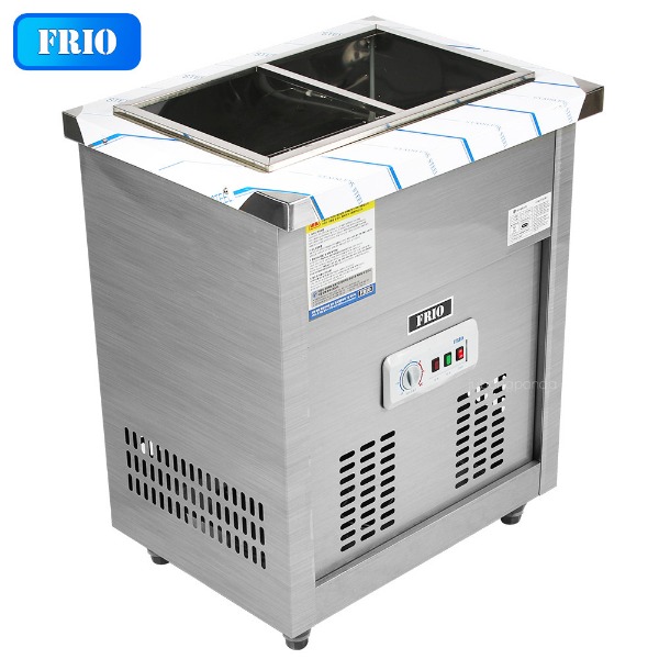 프리오 650x500 업소용 반찬냉장고 2구 (냉장실 없음)