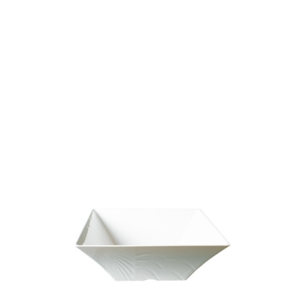 뷔페기물화이트 사각사파무늬깊은뷔페볼12.5 멜라민 업소용 식당그릇