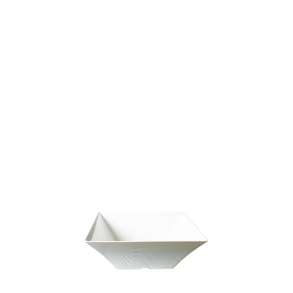 뷔페기물화이트 사각사파무늬깊은뷔페볼10 멜라민 업소용 식당그릇