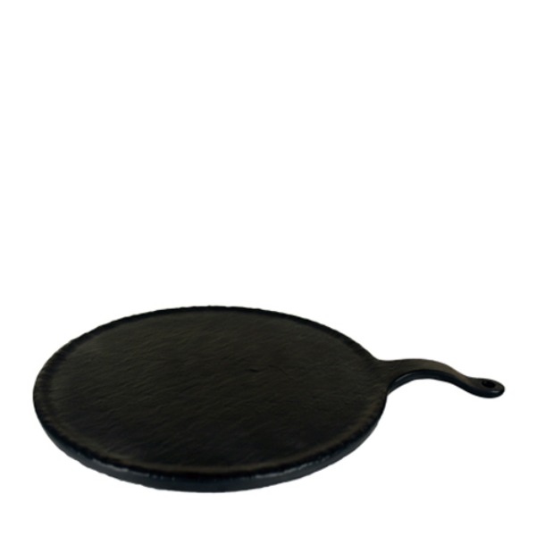 차콜토기 차콜핸들원형서빙보드5호 KMR36	(360mm) 멜라민 업소용 식당그릇