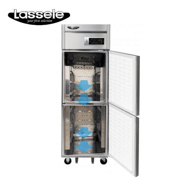 라셀르 25박스 번팬형 냉장고 LS-525R-BP (왼손잡이형 변경가능) 600L급 13단 베이커리 카페 제빵용