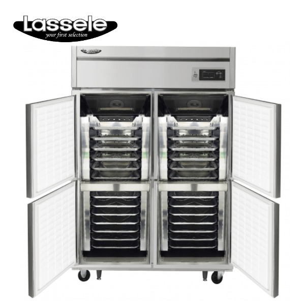 라셀르 45박스 번팬형 냉장고 LS-1045R_BP 1100L급 13x2단 베이커리 카페 제빵용