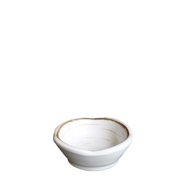 나이테 꽃무늬종지 39812 (최장 지름 79mm) 멜라민 업소용 식당그릇