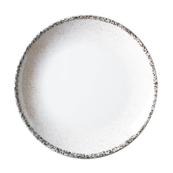 화이트마블 원형접시16인치 (지름 400mm) 멜라민 업소용 식당그릇