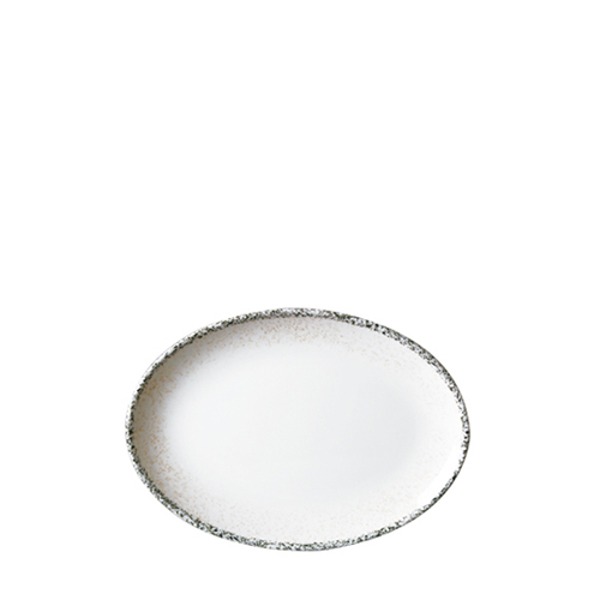 화이트마블 타원접시11인치 (지름 280mm) 멜라민 업소용 식당그릇