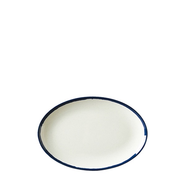 청투톤 타원접시9인치 (최장 지름 230mm) 멜라민 업소용 식당그릇