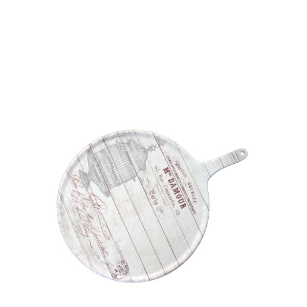 써빙보드 밤스원형써빙보드5호 (지름 360mm) 멜라민 업소용 식당그릇