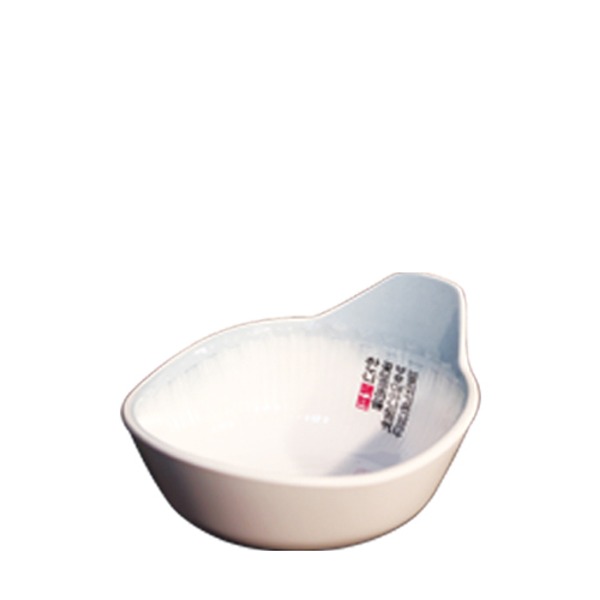 청기와 줄무늬웨이브덴다시 (최장 지름 125mm) 멜라민 업소용 식당그릇