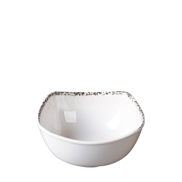 화이트마블 사각7볼 (지름 170mm) 멜라민 업소용 식당그릇