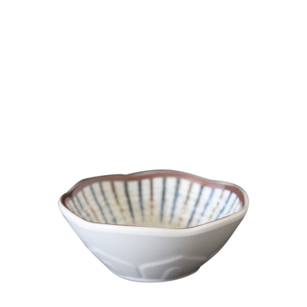 시스노우 퓨전양면꽃무늬종지 (지름 104mm) 멜라민 업소용 식당그릇