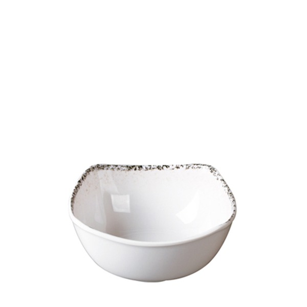 화이트마블 사각6볼 (지름 146mm) 멜라민 업소용 식당그릇