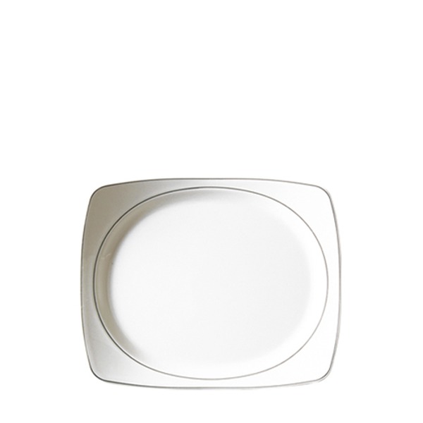 홈라인 직사각접시11인치 (최장 지름 270mm) 멜라민 업소용 식당그릇