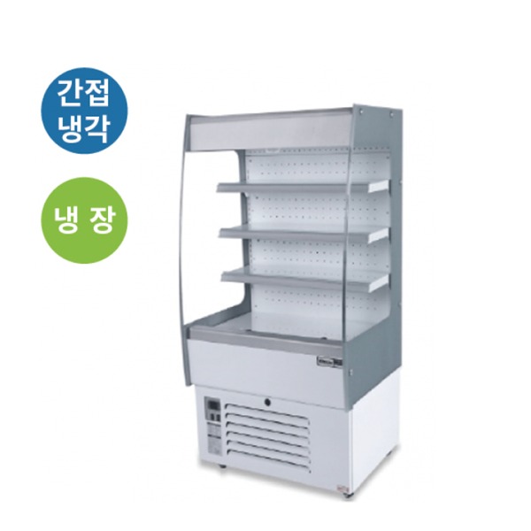 라셀르 냉장 오픈형 쇼케이스 390L급 수직형 (간냉식) SOR-450RD