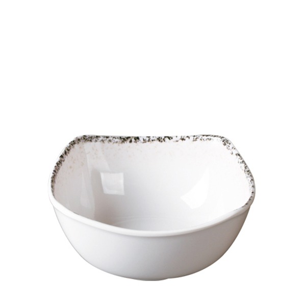 화이트마블 사각9볼 (지름 215mm) 멜라민 업소용 식당그릇