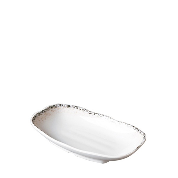 화이트마블 골든직사각3호 (최장 지름 200mm) 멜라민 업소용 식당그릇