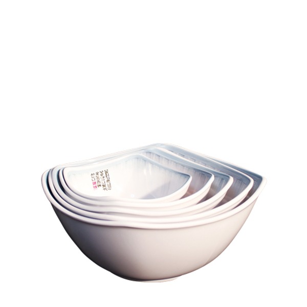 청기와 사각5인치볼 (지름 120mm) 멜라민 업소용 식당그릇