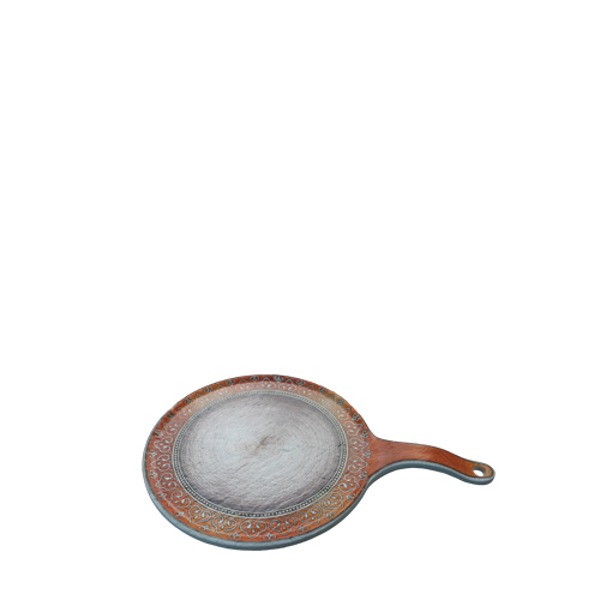 써빙보드 메탈릭원형써빙보드1호 (지름 200mm) 멜라민 업소용 식당그릇