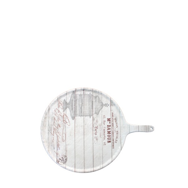 써빙보드 밤스원형써빙보드2호 (지름 270mm) 멜라민 업소용 식당그릇