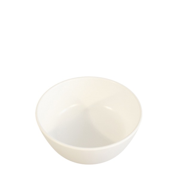 미색차콜 국그릇 (지름 135mm) 멜라민 업소용 식당그릇