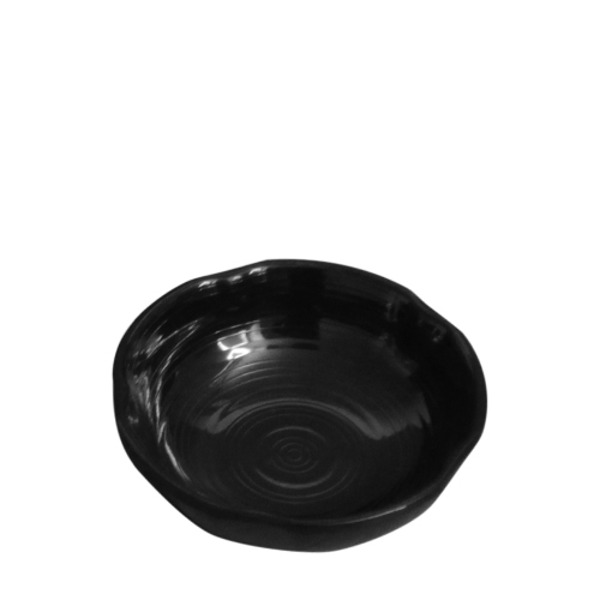 빗살무전사(블랙) 빗살종지 (지름 90mm) 멜라민 업소용 식당그릇