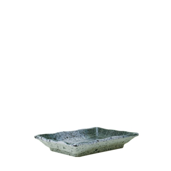 그린마블 퓨전깊은사각접시 (최장 지름 157mm) 멜라민 업소용 식당그릇