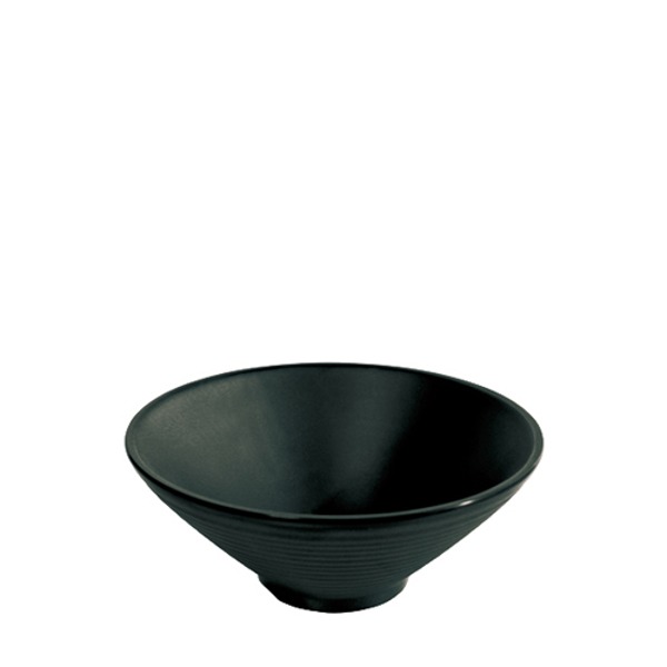 블랙토기 원형볼8인치 (지름 205mm) 멜라민 업소용 식당그릇