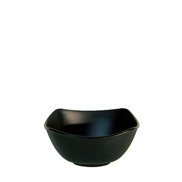 블랙토기 사각7볼 (지름 170mm) 멜라민 업소용 식당그릇