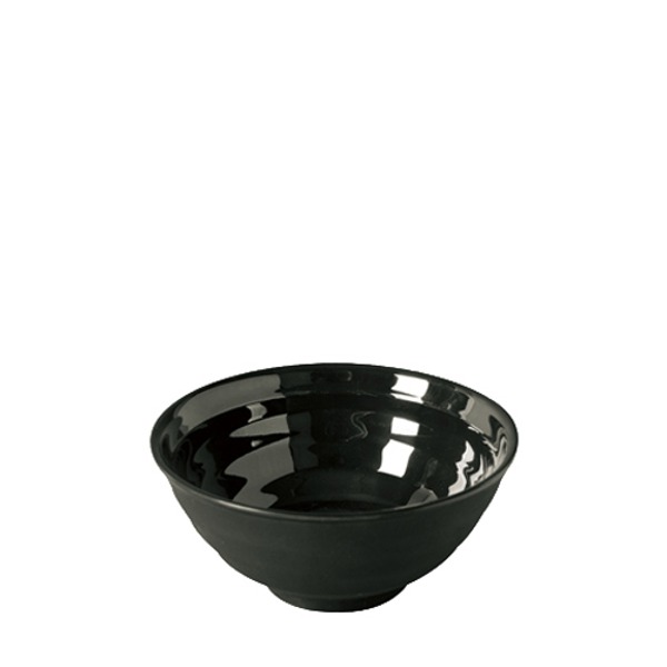블랙토기 돔부리볼大 (지름 142mm) 멜라민 업소용 식당그릇
