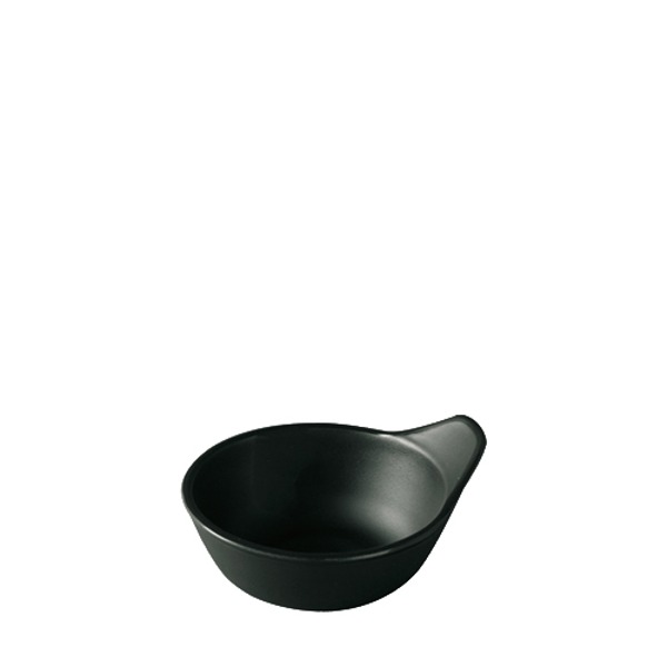 블랙토기 덴다시 (최장 지름 125mm) 멜라민 업소용 식당그릇