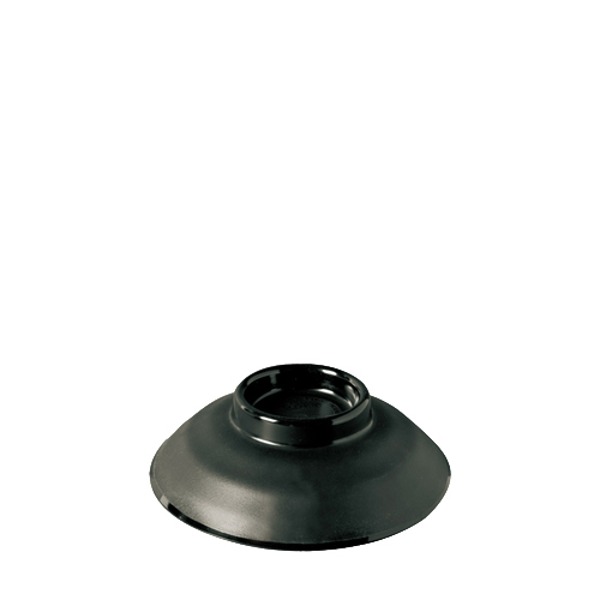 블랙토기 돔부리볼小뚜껑 (지름 112mm) 멜라민 업소용 식당그릇