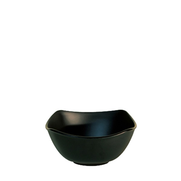블랙토기 사각6볼 (지름 146mm) 멜라민 업소용 식당그릇