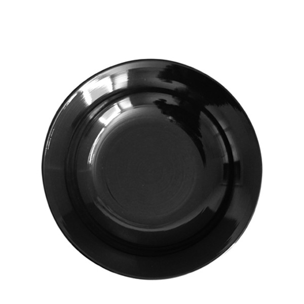빗살무전사(블랙) 빗살곱짜장기 (지름 247mm) 멜라민 업소용 식당그릇