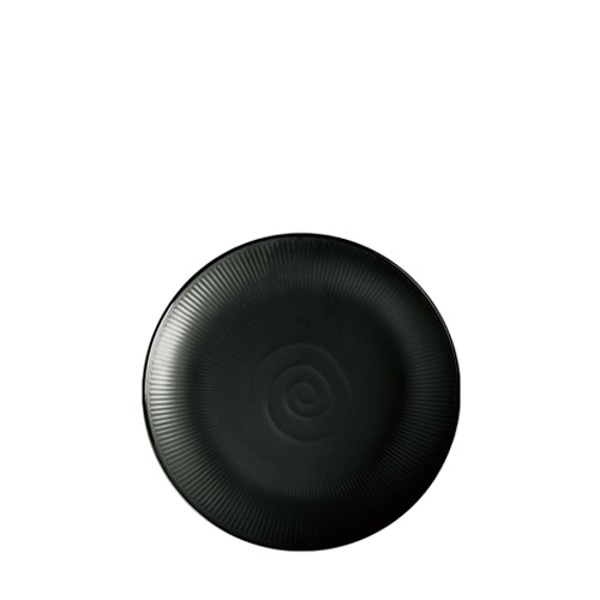 블랙토기 줄무늬원형찜기13인치 (지름 317mm) 멜라민 업소용 식당그릇