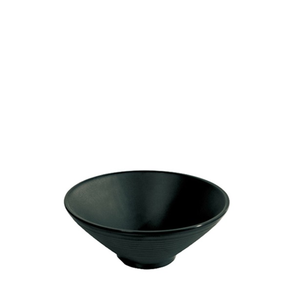 블랙토기 원형볼7인치 (지름 180mm) 멜라민 업소용 식당그릇