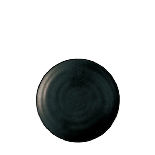 블랙토기 원형접시9인치 (지름 227mm) 멜라민 업소용 식당그릇