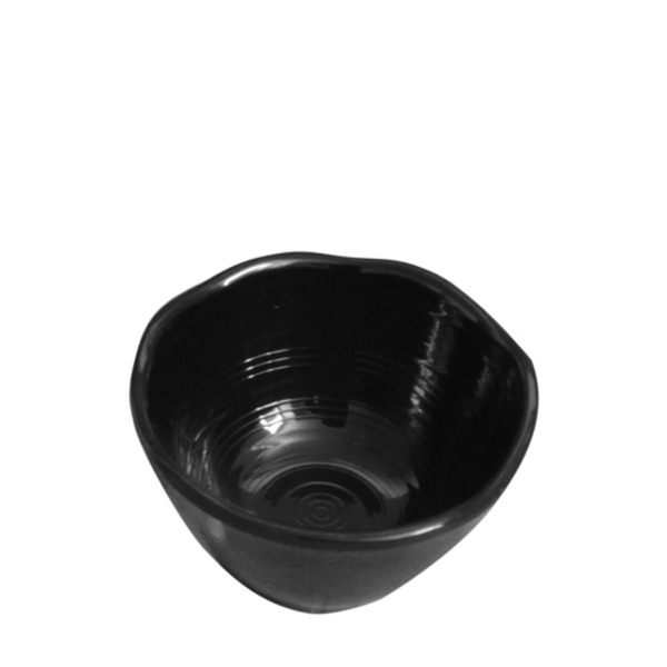 빗살무전사(블랙) 빗살녹차종지 (지름 85mm) 멜라민 업소용 식당그릇