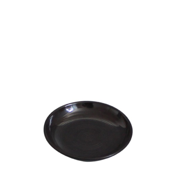 빗살무전사(브라운) 빗살식초접시 (지름 85mm) 멜라민 업소용 식당그릇