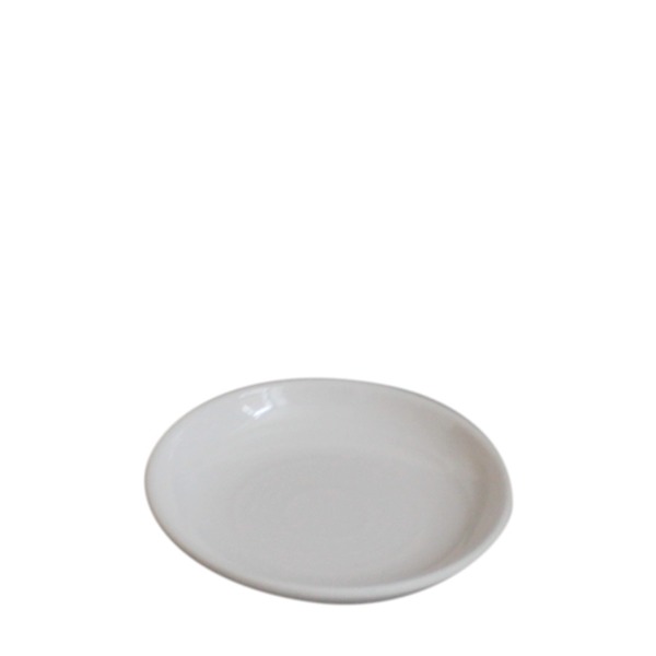 빗살무전사(아이보리) 빗살식초접시 (지름 85mm) 멜라민 업소용 식당그릇