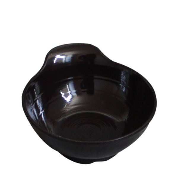 빗살무전사(브라운) 빗살덴다시 (지름 124mm) 멜라민 업소용 식당그릇