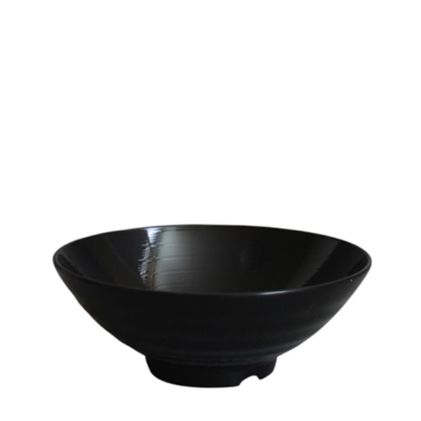 빗살무전사(블랙) 빗살특면기1호 (지름 210mm) 멜라민 업소용 식당그릇