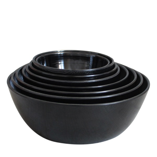 빗살무전사(블랙) 빗살일반볼1호 (지름 105mm) 멜라민 업소용 식당그릇