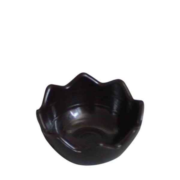 빗살무전사(브라운) 빗살꽃종지 (지름 83mm) 멜라민 업소용 식당그릇