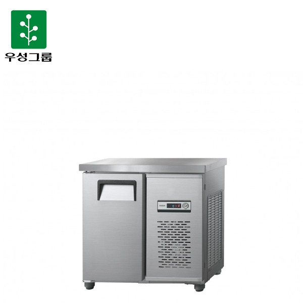 우성 직냉식 보냉 800 테이블 올냉장 (D)500mm (올스텐/아날로그) A/S 영업용 카페