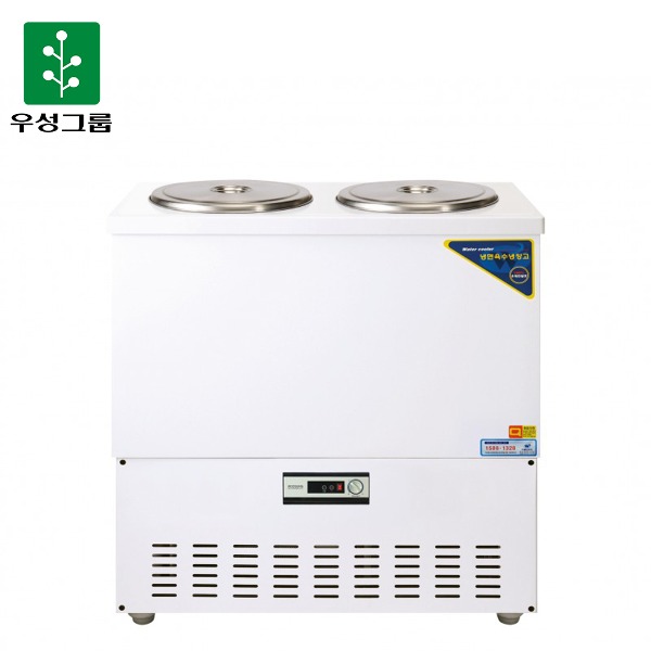 우성 육수 냉장고 칼라 3말 쌍통 1라인 110L(칼라강판/아날로그) A/S 영업용 카페