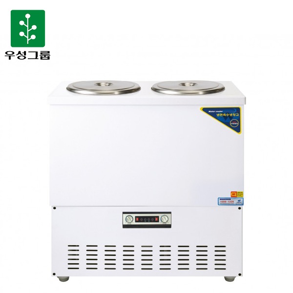 우성 육수 냉장고 칼라 3말 쌍통 2라인 110L(칼라강판/아날로그) A/S 영업용 카페