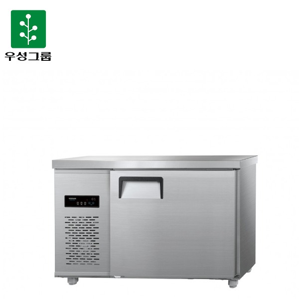우성 직냉식 보냉 4자 테이블 올냉장 (D)500mm (올스텐/디지털) A/S 영업용 카페
